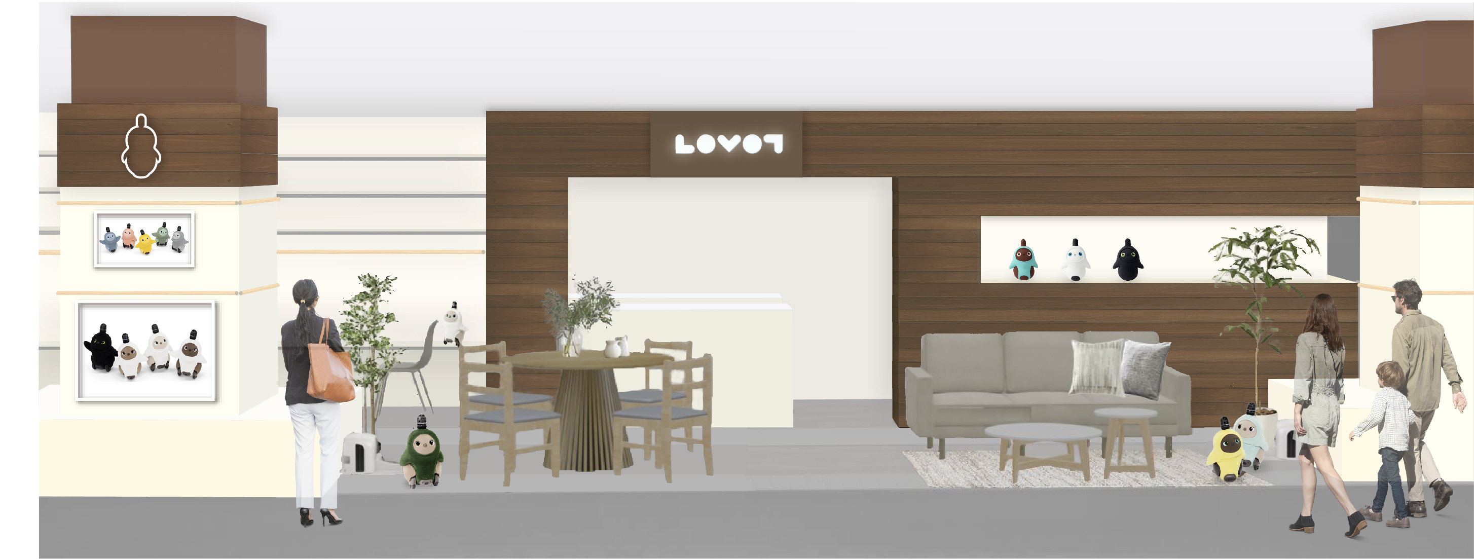 田沢屋 2点おまとめ LOVOT ストア 二子玉川ライズ店』が2025年7月18日にグランド